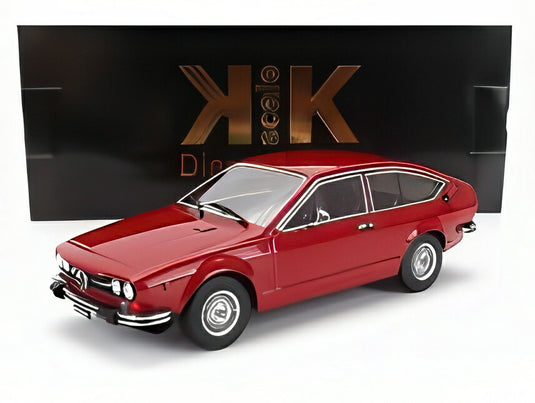 【予約】ALFA ROMEO アルフェッタ 2000 GTV 1976 レッド/ KK-SCALE 1/18 ミニカー