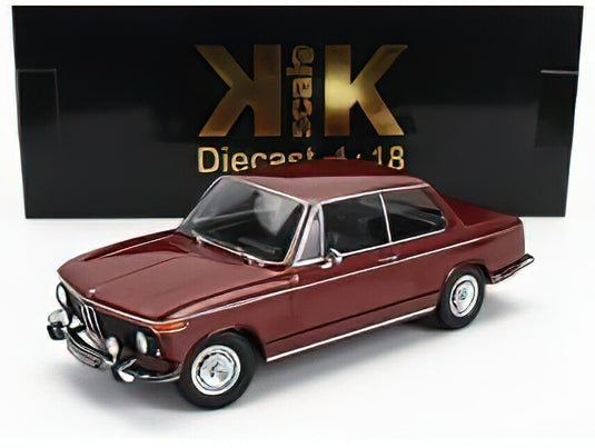 【予約】5月以降発売予定BMW  L2002 Tii 2-SERIES 1974 - DARK RED /KK-SCALE 1/18ミニカー