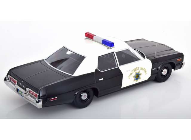 ギャラリービューアに画像をロードする, 1974 Dodge Monaco California Highway Patrol, white/black/KK-SCALE 1/18ミニカー
