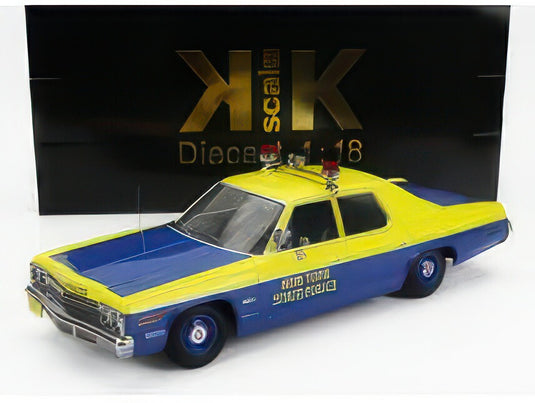 DODGE MONACO NEW YORK STATE POLICE 1974 YELLOW BLUE/KK-SCALE 1/18ミニカー