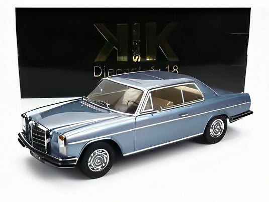 【予約】MERCEDES BENZ 280C/8 W114 クーペ 1969 ライトブルーメタリック/ KK-SCALE 1/18 ミニカー