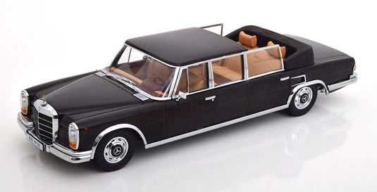 【予約】MERCEDES BENZ Sクラス 600 プルマン W100 ランドーレット 1964 ブラック/ KK-SCALE 1/18 ミニカー