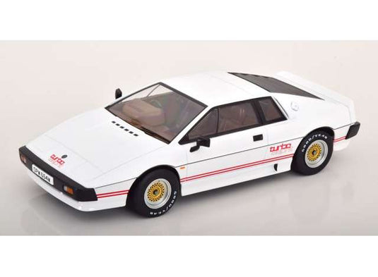 1981 Lotus Esprit Turbo Movie Version, white/red/KK-SCALE 1/18ミニカー