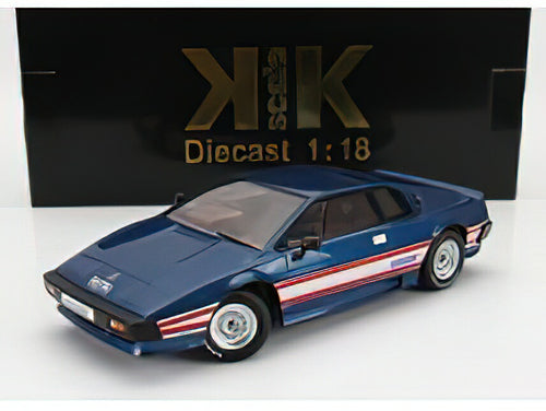【予約】5月以降発売予定LOTUS - ESPRIT TURBO 1981 - BLUE /KK-SCALE 1/18ミニカー