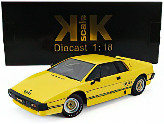 【予約】LOTUS ESPRIT TURBO 1981 YELLOW BLACK/KK-SCALE 1/18ミニカー