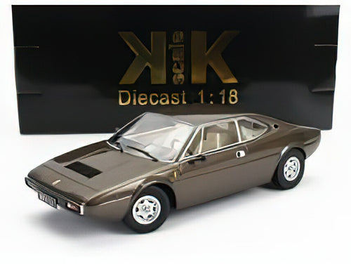 【予約】5月以降発売予定FERRARIフェラーリ DINO 208 GT4 1975 - BROWN /KK-SCALE 1/18ミニカー