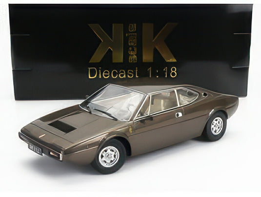 FERRARI DINO 208 GT4 1975 BROWN/KK-SCALE 1/18ミニカー