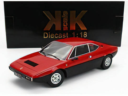 【予約】5月以降発売予定FERRARIフェラーリ DINO 208 GT4 1975 - RED BLACK /KK-SCALE 1/18ミニカー
