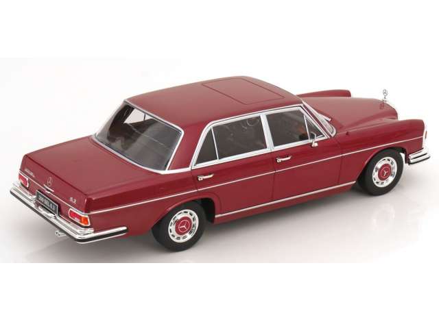 1967-1972 Mercedes-Benz 300 SEL 6.3 W109、レッドメタリック/ KK-SCALE 1/18 ミニカー