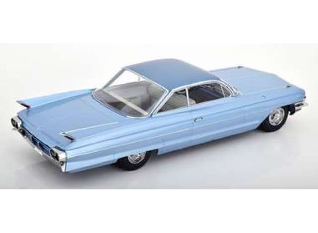 ギャラリービューアに画像をロードする, 1961 Cadillac Series 62 Coupe DeVille, light blue metallic/KK-SCALE 1/18ミニカー
