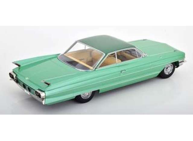 ギャラリービューアに画像をロードする, 1961 Cadillac Series 62 Coupe DeVille, light green metallic/KK-SCALE 1/18ミニカー
