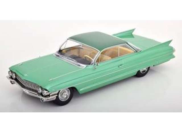 ギャラリービューアに画像をロードする, 1961 Cadillac Series 62 Coupe DeVille, light green metallic/KK-SCALE 1/18ミニカー
