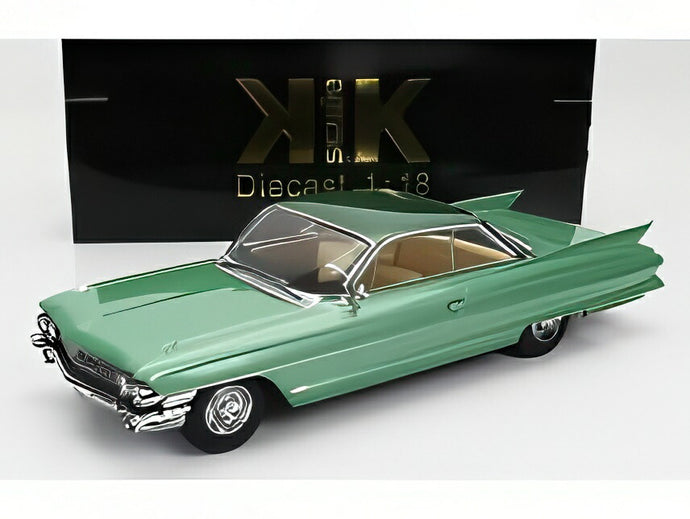 【予約】CADILLAC シリーズ62 クーペドゥヴィル 1961 ライトグリーンメタリック/ KK-SCALE 1/18 ミニカー