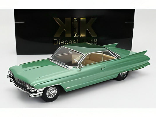 【予約】CADILLAC シリーズ62 クーペドゥヴィル 1961 ライトグリーンメタリック/ KK-SCALE 1/18 ミニカー