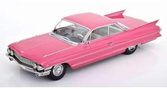 1961 キャデラック Series 62 クーペ DeVille ピンクメタリック/ KK - Scale  1/18 ミニカー