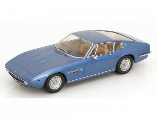 【予約】2025年発売予定MASERATI - GHIBLI COUPE 1969 - BLUE MET/KK-SCALE 1/18ミニカー