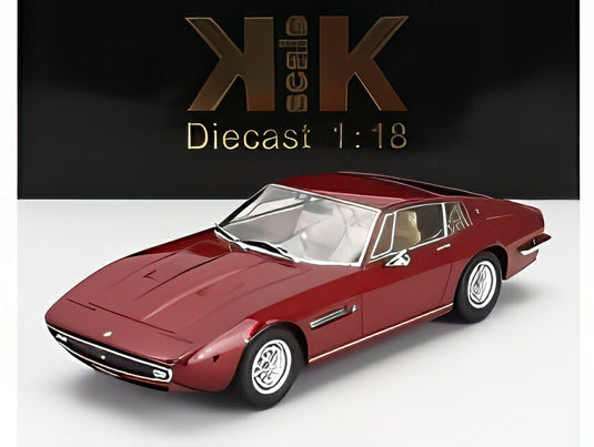 MASERATI ギブリ クーペ 1969 レッドメタリック/ KK-SCALE 1/18 ミニカー