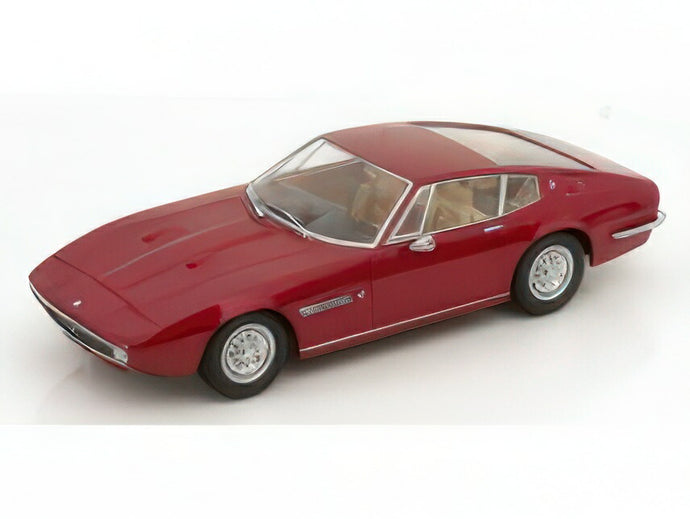 【予約】2025年発売予定MASERATI - GHIBLI COUPE 1969 - RED MET/KK-SCALE 1/18ミニカー