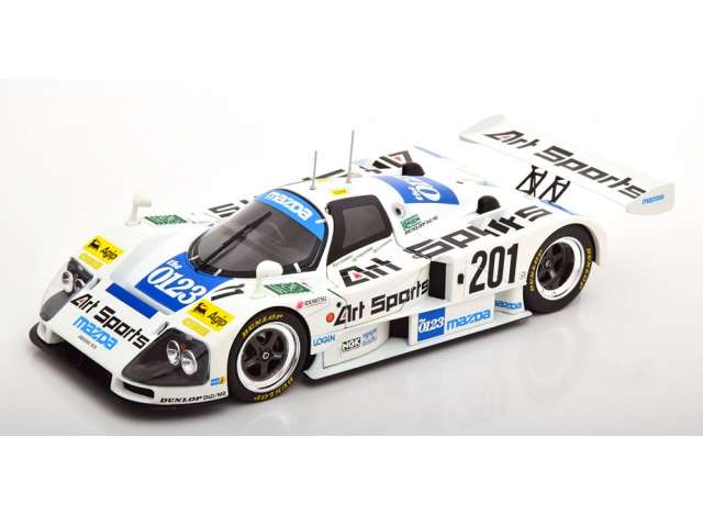 ギャラリービューアに画像をロードする, 1991 Mazda 787B #201 Sieger Le Mans, white/blue/KK-SCALE 1/18ミニカー

