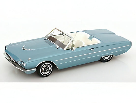 【予約】2026年発売予定FORD USA サンダーバード カブリオレ オープン 1966 ライトブルー/ KK-SCALE 1/18 ミニカー