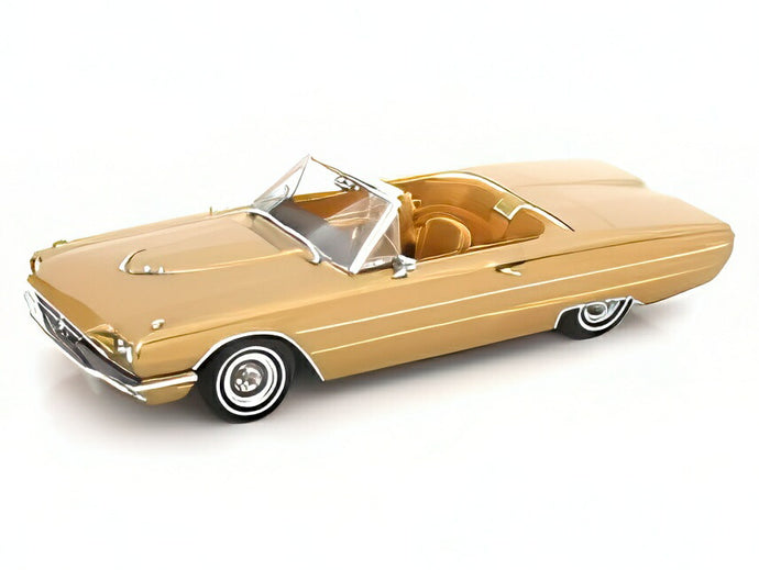 【予約】2026年発売予定FORD USA サンダーバード カブリオレ オープン 1966 ゴールド/ KK-SCALE 1/18 ミニカー