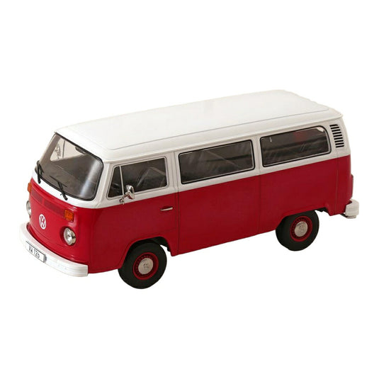 VWフォルクスワーゲン T2b 1972 redレッド whiteホワイト / KK-SCALE 1/18 ミニカー