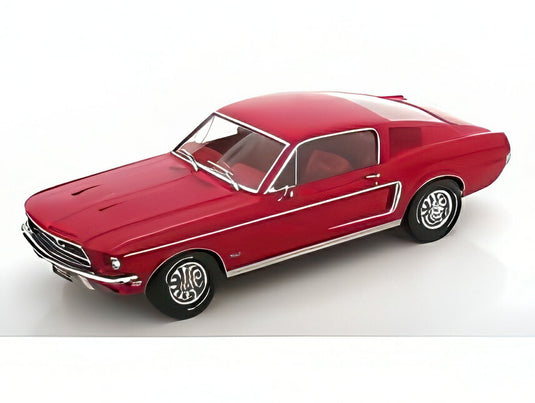 【予約】2025年発売予定FORD マスタング GT ファストバック クーペ 1968 レッド/ KK-SCALE 1/18 ミニカー