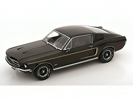 【予約】2025年発売予定FORD マスタング GT ファストバック クーペ 1968 ブラック/ KK-SCALE 1/18 ミニカー