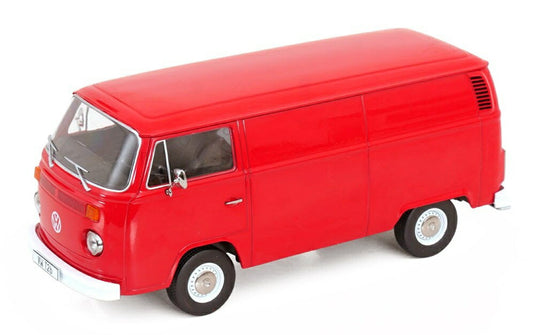 【予約】2026年発売予定 VWフォルクスワーゲン T2b Delivery Vanデリバリーバン 1972 レッド / KK-SCALE 1/18 ミニカー
