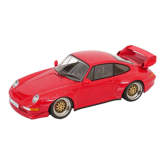 【予約】2026年発売予定 Porscheポルシェ 911 993 GT2 クーペ 1996 BBSホイール レッド 限定生産 / KK-SCALE 1/18 ミニカー