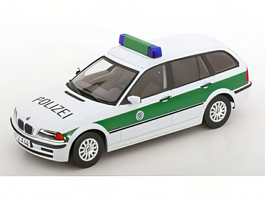 【予約】2026年発売予定BMW 3シリーズ (E46) ツーリング 1999 ホワイト グリーン/ KK-SCALE 1/18 ミニカー