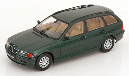 BMW 3シリーズ E46 ツーリング 1999 グリーンメタリック / KK-Scale 1/18 ミニカー