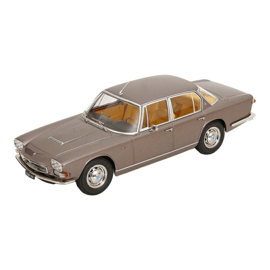 【予約】2026年発売予定 Maseratiマセラティ Quattroporteクアトロポルテ 1965 ライトブラウンメタリック 限定版 / KK-SCALE 1/18 ミニカー