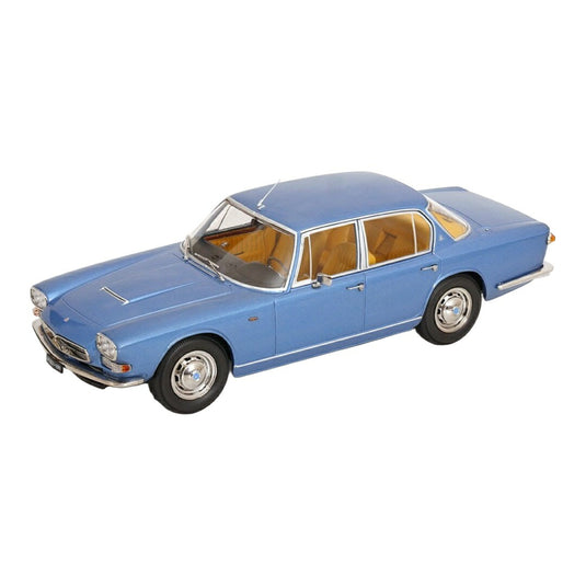 【予約】2026年発売予定 Maseratiマセラティ Quattroporteクアトロポルテ 1965 ライトブルーメタリック 限定版 / KK-SCALE 1/18 ミニカー
