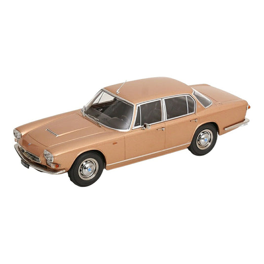 【予約】2027年発売予定 Maseratiマセラティ Quattroporteクアトロポルテ シリーズ1 1965 ゴールドメタリック 限定版 / KK-SCALE 1/18 ミニカー