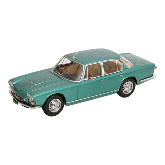 【予約】2027年発売予定 Maseratiマセラティ Quattroporteクアトロポルテ シリーズ1 1965 メタリックグリーン 限定生産 / KK-SCALE 1/18 ミニカー