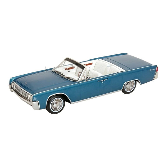 【予約】 リンカーン コンチネンタル コンバーチブル 1963 ブルー / KK Scale 1/18 ミニカー