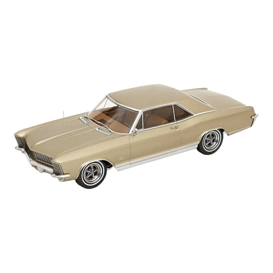 【予約】2026年発売予定 Buickビュイック Rivieraリビエラ 1965 ゴールドメタリック 限定版 / KK-SCALE 1/18 ミニカー