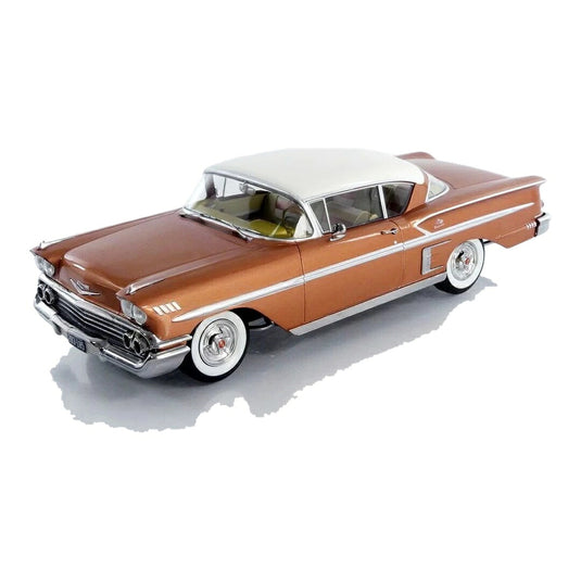 シボレー ベルエア インパラ クーペ 1958 オレンジ / KK Scale 1/18 ミニカー