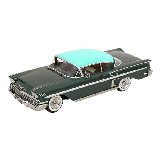 【予約】2026年発売予定 Chevroletシボレー Bel Air Impala インパラ クーペ 1958 2トーン グリーン 限定版 / KK-SCALE 1/18 ミニカー