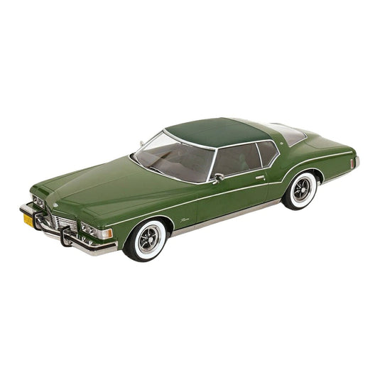 【予約】2027年発売予定 Buickビュイック Rivieraリビエラ 1973 ツートーングリーン 限定版 映画X-MEN フューチャー&パスト劇中車 / KK-SCALE 1/18 ミニカー