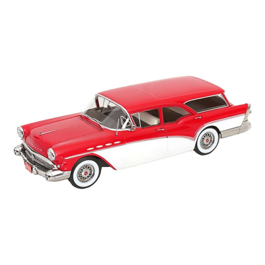 【予約】2027年発売予定 Buickビュイック Special Estate SW ステーションワゴン 1957 レッド/ホワイト 限定生産 映画ロードハウス劇中車仕様 / KK-SCALE 1/18 ミニカー