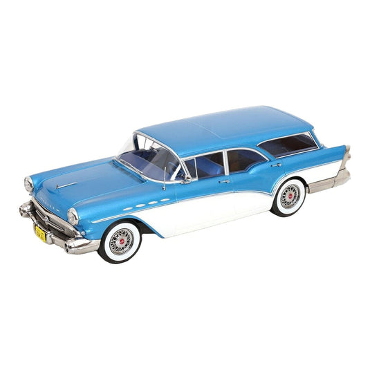 【予約】2027年発売予定 Buickビュイック Special Estate SW ステーションワゴン 1957 メタリックブルー ホワイト 限定生産 映画ロードハウス劇中車仕 / KK-SCALE 1/18 ミニカー
