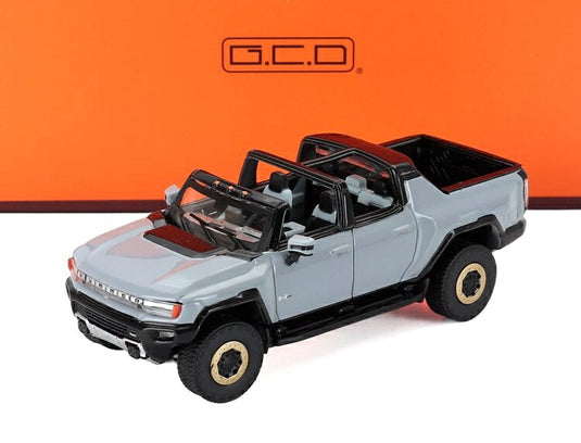 GMCジーエムシー ハマー EV 2022 ライトグレー / GCD 1/64 ミニカー