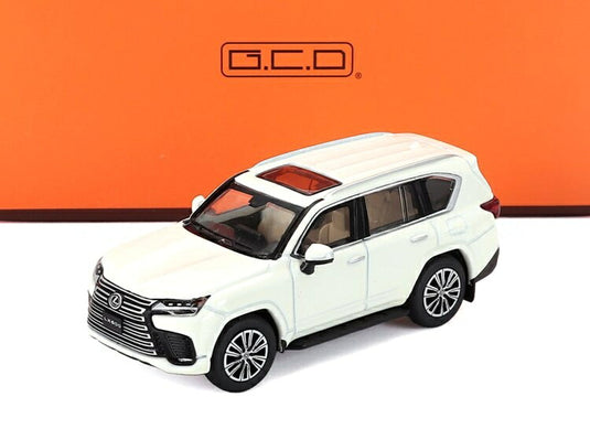 LEXUSレクサス LX600 2021 ホワイト / GCD 1/64 ミニカー