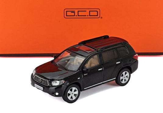 TOYOTAトヨタ ハイランダー (XU40) 2008 ブラック / GCD 1/64 ミニカー