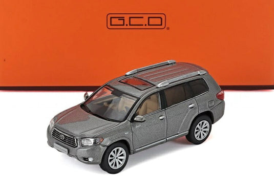 TOYOTAトヨタ ハイランダー (XU40) 2008 グレー / GCD 1/64 ミニカー