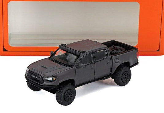 Toyotaトヨタ Tacomaタコマ TRD PRO ピックアップ 2022 マットグレー / GCD 1/64 ミニカー