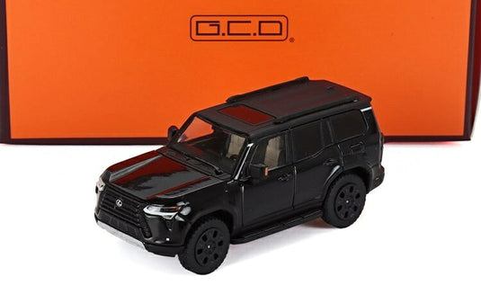 Lexusレクサス GX550 2024 ブラック / GCD 1/64 ミニカー
