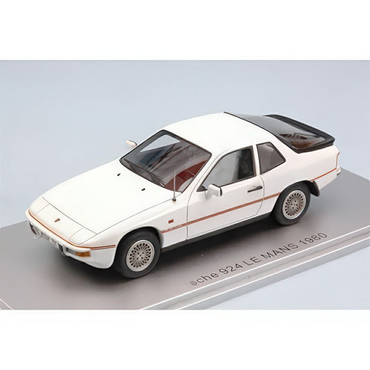 Porsche 924 Le Mans 1980 ホワイト Ed Lim Pcs 225 KS43024002/ Kess-Model 1/43 ミニカー